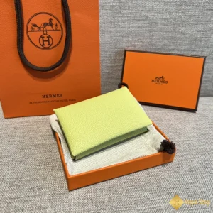 Ví ngắn nữ Hermes Calvi Duo THM60088