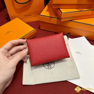 Ví ngắn nữ Hermes Calvi THM600102