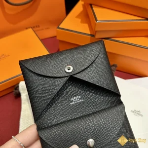 Ví ngắn nữ Hermes Calvi THM60080 cao cấp