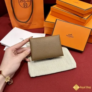 Ví ngắn nữ Hermes Calvi THM60082