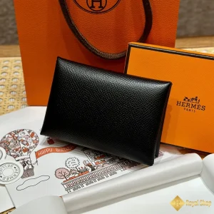 Ví ngắn nữ Hermes Calvin duo THM60072