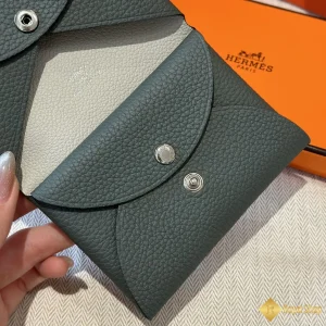 Ví ngắn nữ Hermes Calvin duo THM60073 chính hãng