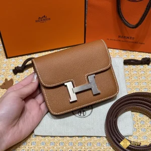 Ví ngắn nữ Hermes Constance Slim  THM60041