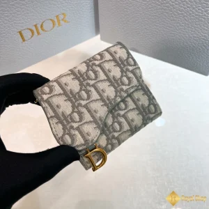 Ví nữ Dior Saddle Lotus màu xám S5652 Hà Nội