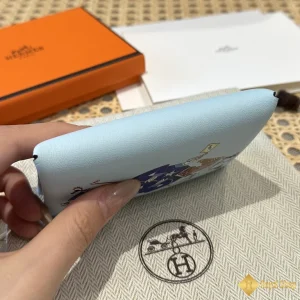 Ví nữ Hermes Calvi duo THM60078 2024