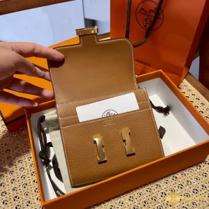 Ví nữ Hermes Constance THM60060 được làm thủ công