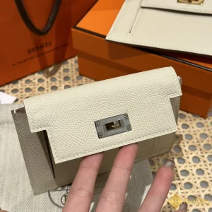 Ví nữ Hermes Kelly pocket THM60094 like auth