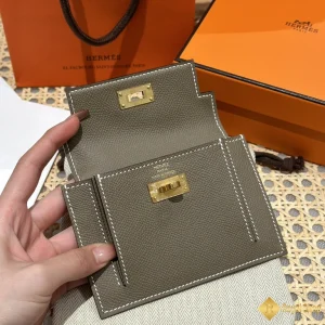 Ví nữ Hermes Kelly pocket THM60097 cao cấp