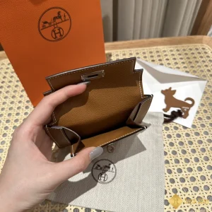 Ví nữ Hermes Kelly pocket THM60099 chính hãng