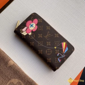 Ví nữ LV Monogram Zippy cầm tay M60017