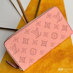 Ví nữ LV Monogram Zippy màu hồng M58429