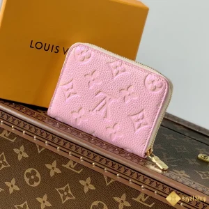 Ví nữ LV Zippy Coin Purse Monogram màu hồng M81467