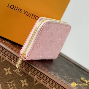 Ví nữ LV Zippy Coin Purse Monogram màu hồng M81467 được làm thủ công