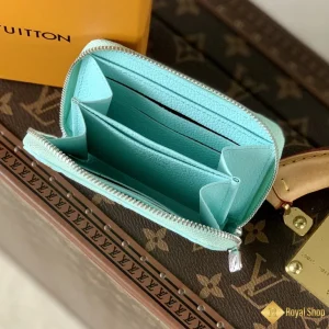 Ví nữ LV Zippy Coin Purse Monogram màu xanh M81467 like auth