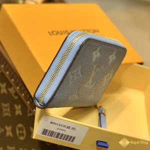 Ví nữ LV Zippy Coin Purse Monogram màu xanh nhạt M80408 cao cấp