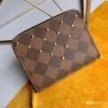 Ví nữ LV Zippy Coin Purse caro nâu N60250