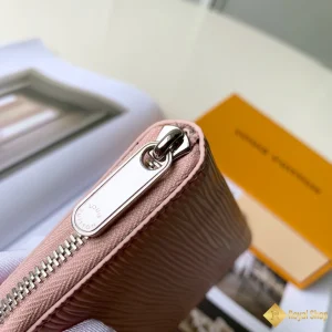 Ví nữ LV Zippy Coin Purse da Epi màu hồng M61206 được làm thủ công