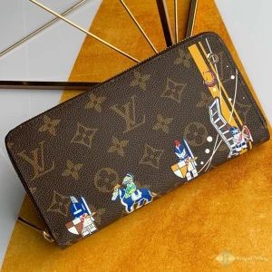 Ví nữ LV monogram Zippy M60017