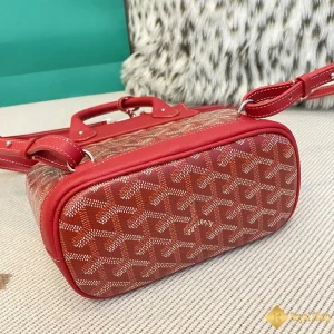 cận cảnh Túi nam Goyard Alpin mini màu đỏ HA80357