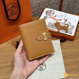 cận cảnh Ví ngắn nữ Hermes Bearn THM60011