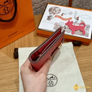 cận cảnh Ví ngắn nữ Hermes Bearn THM60012