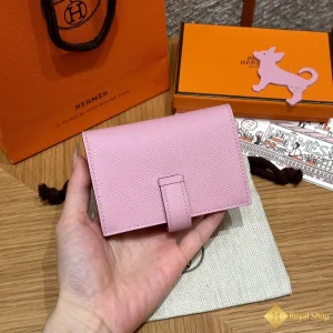 cận cảnh Ví ngắn nữ Hermes Bearn mini THM60017