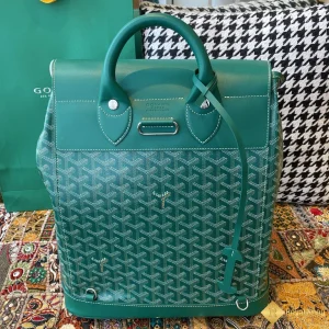 chất liệu Túi nam Goyard Alpin MM backpack green HA803522