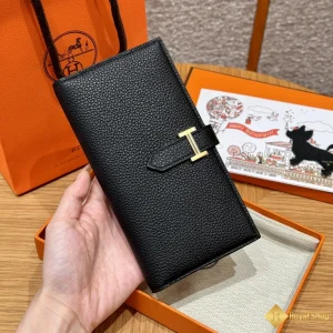 chất liệu Ví dài nữ Hermes Bearn THM5009