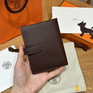 chất liệu Ví ngắn nữ Hermes Bearn mini THM60022