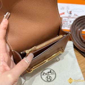 chất liệu Ví ngắn nữ Hermes Roulis slim THM60052