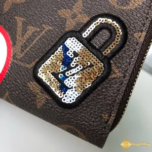 chất liệu Ví nữ LV Monogram Zippy Coin Purse M63391