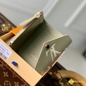 chất liệu Ví nữ LV Zippy Coin Purse Monogram M82448