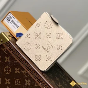 chất liệu Ví nữ LV Zippy Coin Purse Monogram màu be M81558