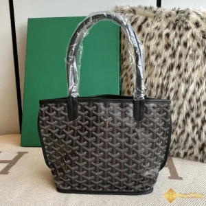 chi tiết Túi Tote Goyard nữ Anjou mini màu đen 8003