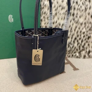 chi tiết Túi Tote Goyard nữ Anjou mini màu xanh đậm 8003