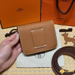 chi tiết Ví ngắn nữ Hermes Constance Slim  THM60041