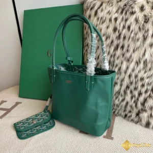 cùng ngắm Túi Tote Goyard nữ Anjou mini màu xanh lá 8003