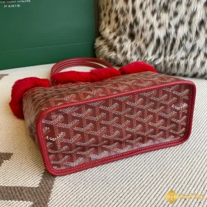 cùng ngắm Túi Tote Goyard nữ mini màu đỏ 20cm