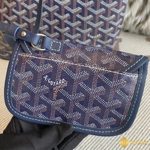 cùng ngắm Túi Tote Goyard nữ mini màu xanh đậm 20cm