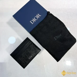 cùng ngắm Ví nam Dior Card Holder màu đen S8121