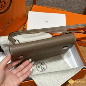 mẫu Ví dài nữ Hermes Snap có dây đeo THM5004