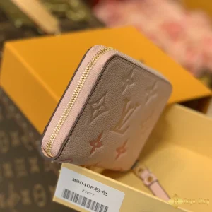 mẫu Ví nữ LV Zippy Coin Purse Monogram màu hồng M80408