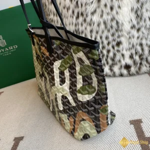 sự tinh tế Túi xách Tote Goyard nữ Anjou PM màu xanh bơ 8002