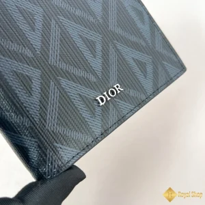 sự tinh tế Ví Dior nam ngắn gấp đôi 2ESBH027DCO_H43E