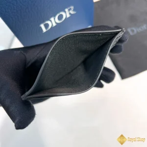 sự tinh tế Ví nam Dior Card Holder màu đen S8121