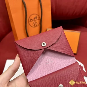 sự tinh tế Ví ngắn nữ Hermes Calvi THM60086