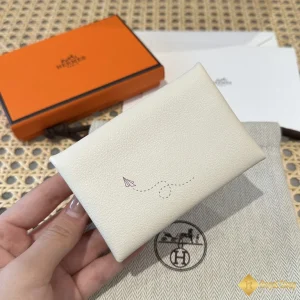 sự tinh tế Ví ngắn nữ Hermes Calvi duo THM60077