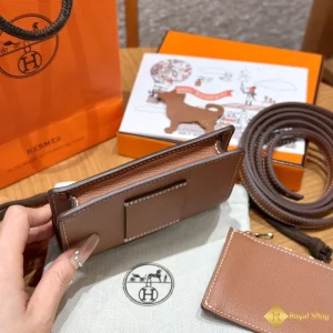 sự tinh tế Ví ngắn nữ Hermes Roulis slim THM60052