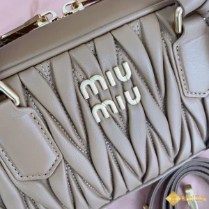 Túi Miu Miu nữ Arcadie matelassé màu nâu 5BB148 HCM