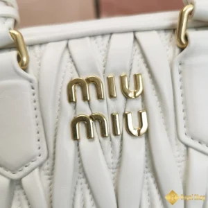 Túi Miu Miu nữ mini Arcadie Matelasse màu trắng ngà 5BB123 Hà Nội